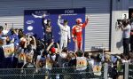 Francorchamps Spa 27 augustus 2016
F1 GP Spa Francorchamps. Max Verstappen Nico Rosberg en Kimi raikonen