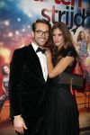 Amsterdam 24 oktober 2016
Premiere Hartenstrijd in Tuschinski. Miro Kloosterman met zijn nieuwe vriendin Laurie