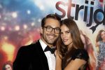 Amsterdam 24 oktober 2016
Premiere Hartenstrijd in Tuschinski. Miro Kloosterman met zijn nieuwe vriendin Laurie
