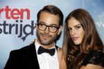 Amsterdam 24 oktober 2016
Premiere Hartenstrijd in Tuschinski. Miro Kloosterman met zijn nieuwe vriendin Laurie