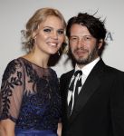 Amsterdam 14 november 2016
Premiere de zevende hemel in theater Carre Myrthe Mylius met haar vriend Sebastiaan