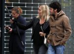 Amsterdam 18 oktober 2016
Myrthe Mylius met haar nieuwe vriend Sebastian Schneberger op terras in Amsterdam en onderweg naar Riviera Maison.