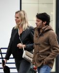 Amsterdam 18 oktober 2016
Myrthe Mylius met haar nieuwe vriend Sebastian Schneberger op terras in Amsterdam en onderweg naar Riviera Maison.