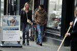 Amsterdam 18 oktober 2016
Myrthe Mylius met haar nieuwe vriend Sebastian Schneberger op terras in Amsterdam en onderweg naar Riviera Maison.