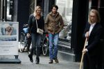 Amsterdam 18 oktober 2016
Myrthe Mylius met haar nieuwe vriend Sebastian Schneberger op terras in Amsterdam en onderweg naar Riviera Maison.