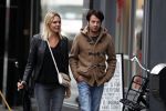 Amsterdam 18 oktober 2016
Myrthe Mylius met haar nieuwe vriend Sebastian Schneberger op terras in Amsterdam en onderweg naar Riviera Maison.