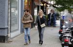 Amsterdam 18 oktober 2016
Myrthe Mylius met haar nieuwe vriend Sebastian Schneberger op terras in Amsterdam en onderweg naar Riviera Maison.