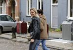Amsterdam 18 oktober 2016
Myrthe Mylius met haar nieuwe vriend Sebastian Schneberger op terras in Amsterdam en onderweg naar Riviera Maison.