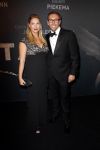Amsterdam 31 oktober 2016 
Premiere fataal in Tuschinski. Nance Coolen met man