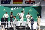 Francorchamps Spa 27 augustus 2016
F1 GP Spa Francorchamps. Daniel Ricciardo Lewis Hamilton en Nico Rosberg