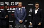 Amsterdam 1 november 2016 
Persconferentie Glory met Badr Hari en Rico Verhoeven in de HMH. Nieky Holzken