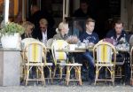 Amsterdam 31 oktober 2016
Patricia Paay met haar vriend Robert Hinfelaar in Amsterdam zuid
