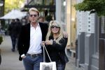 Amsterdam 31 oktober 2016
Patricia Paay met haar vriend Robert Hinfelaar in Amsterdam zuid