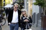 Amsterdam 31 oktober 2016
Patricia Paay met haar vriend Robert Hinfelaar in Amsterdam zuid