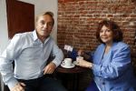 Amsterdam 9 oktober 2016
Philippe Elan en Therese Steinmetz