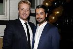 Den Haag 3 november 2016
Opening nieuwe club van Jake Ampel in Den Haag. Remko Harms met vriend en tatoo