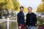 Leiden 20 oktober 2016
Remko Harms met zijn nieuwe vriend Dinesh in Leiden.