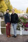 Leiden 20 oktober 2016
Remko Harms met zijn nieuwe vriend Dinesh in Leiden.