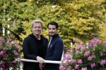 Leiden 20 oktober 2016
Remko Harms met zijn nieuwe vriend Dinesh in Leiden.