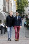 Leiden 20 oktober 2016
Remko Harms met zijn nieuwe vriend Dinesh in Leiden.