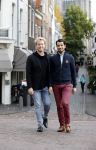 Leiden 20 oktober 2016
Remko Harms met zijn nieuwe vriend Dinesh in Leiden.