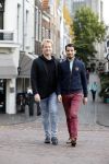 Leiden 20 oktober 2016
Remko Harms met zijn nieuwe vriend Dinesh in Leiden.