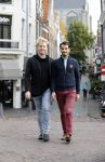 Leiden 20 oktober 2016
Remko Harms met zijn nieuwe vriend Dinesh in Leiden.
