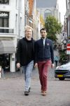 Leiden 20 oktober 2016
Remko Harms met zijn nieuwe vriend Dinesh in Leiden.