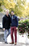 Leiden 20 oktober 2016
Remko Harms met zijn nieuwe vriend Dinesh in Leiden.