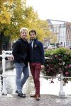 Leiden 20 oktober 2016
Remko Harms met zijn nieuwe vriend Dinesh in Leiden.