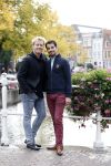Leiden 20 oktober 2016
Remko Harms met zijn nieuwe vriend Dinesh in Leiden.