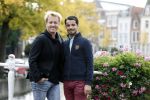 Leiden 20 oktober 2016
Remko Harms met zijn nieuwe vriend Dinesh in Leiden.