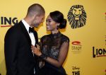 Scheveningen 30 oktober 2016
Premiere the lion king in het circustheater. Romy Monteiro met haar nieuwe vriend