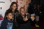 Rotterdam 16 oktober 2016
Premiere Jandino Asporaat met van je familie moet je het hebben in het oude Luxor. Roue Verveer, partner Farah Sewgobind en zoon