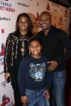 Rotterdam 16 oktober 2016
Premiere Jandino Asporaat met van je familie moet je het hebben in het oude Luxor. Roue Verveer, partner Farah Sewgobind en zoon