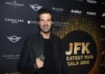 Amsterdam 8 oktober 2016
JFK Gala in the harbour club Amsterdam. Winnaar Sergio Herman kwam met zijn zwangere vrouw Ellemieke Vermolen