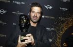 Amsterdam 8 oktober 2016
JFK Gala in the harbour club Amsterdam. Winnaar Sergio Herman kwam met zijn zwangere vrouw Ellemieke Vermolen