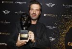 Amsterdam 8 oktober 2016
JFK Gala in the harbour club Amsterdam. Winnaar Sergio Herman kwam met zijn zwangere vrouw Ellemieke Vermolen