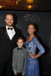 Amsterdam 15 november 2016
Premiere Fantastic beasts in Tuschinski. Sonja Silva met zoon en man Pyke Pos