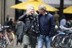 15 Oktober 2016 Thomas Berge met zijn nieuwe vriendin, zangeres Cassidy Roeks