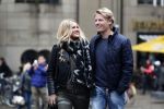 15 Oktober 2016 Thomas Berge met zijn nieuwe vriendin, zangeres Cassidy Roeks