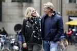 15 Oktober 2016 Thomas Berge met zijn nieuwe vriendin, zangeres Cassidy Roeks