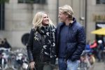 15 Oktober 2016 Thomas Berge met zijn nieuwe vriendin, zangeres Cassidy Roeks