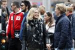 15 Oktober 2016 Thomas Berge met zijn nieuwe vriendin, zangeres Cassidy Roeks