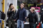 15 Oktober 2016 Thomas Berge met zijn nieuwe vriendin, zangeres Cassidy Roeks