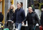 15 Oktober 2016 Thomas Berge met zijn nieuwe vriendin, zangeres Cassidy Roeks