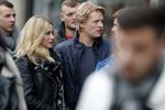15 Oktober 2016 Thomas Berge met zijn nieuwe vriendin, zangeres Cassidy Roeks