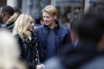 15 Oktober 2016 Thomas Berge met zijn nieuwe vriendin, zangeres Cassidy Roeks