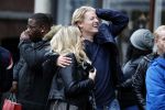 15 Oktober 2016 Thomas Berge met zijn nieuwe vriendin, zangeres Cassidy Roeks