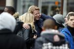 15 Oktober 2016 Thomas Berge met zijn nieuwe vriendin, zangeres Cassidy Roeks
